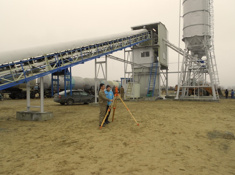 Debugging in the Concrete Mixing Plant HZS60