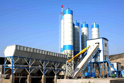 HZS90 Concrete Mixing Plant