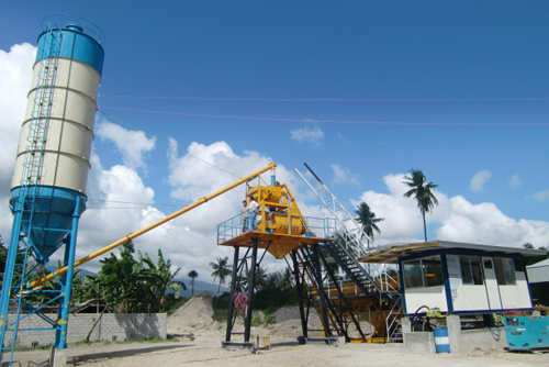 HZS25 Concrete Mixing Plant