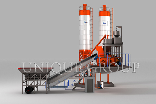 UTM-50 Mobile Concrete Mixing Plant