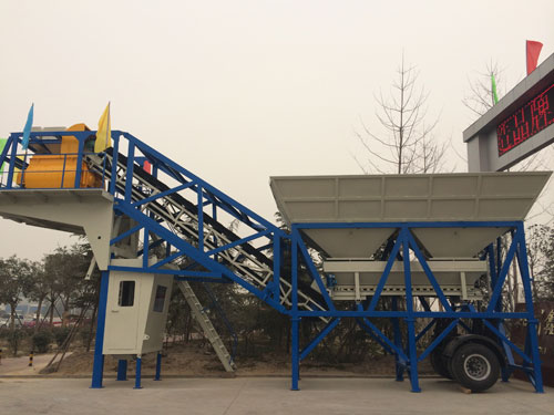 UTM-35 Mobile Concrete Batching Plant